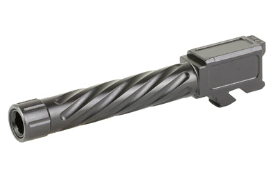Shadow Systems Match Grade 9MM Threaded Barrel, 4.5" Spiral Fluted, MR/XR Compatible, Black SG9C-02-03TSPL-NIT
