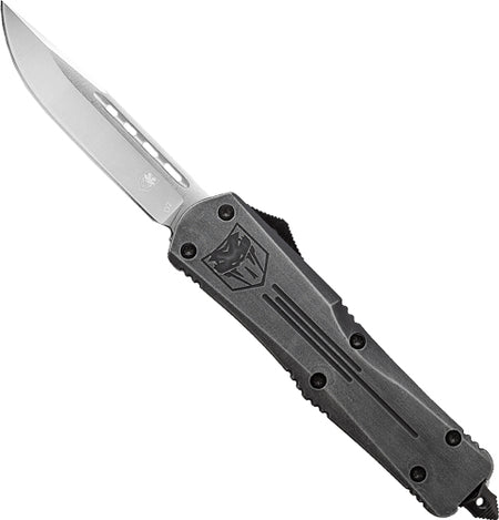 CobraTec Small OTF FS3 Stonewash D2 Drop Point Knife 3"