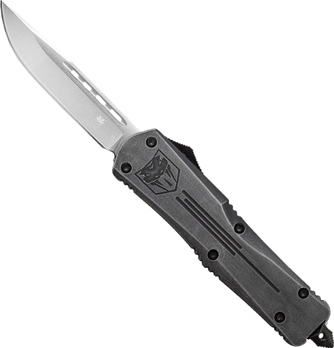 CobraTec Small OTF FS3 Stonewash D2 Drop Point Knife 3"