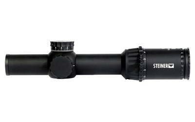 Steiner 5103 T6Xi 1-6X24mm FFP Riflescope with KC-1 Reticle, 30mm Tube, Illuminated, Black Matte