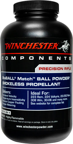 WINCHESTER POWDER STABALL MATCH 1LB CAN 10CAN/CS