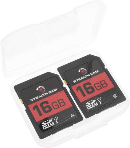 Stealth Cam 16GB SDHC 2-Pack High Speed Class 10 Memory Cards