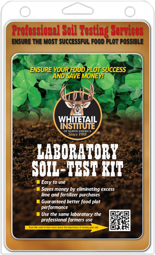 Whitetail Institute pH Test Kit for Food Plot Soil Testing and Management
