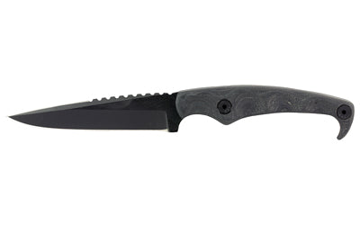 Stroup MK2 Fixed Blade, 8" Overall, 1095 Steel, Cerakote Black, G10 Handle, MK2-B-G10-BLKCER