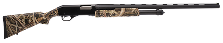 Stevens 22562 320 Field 12 Gauge Pump 3" 5+1 28" Matte Black Vent Rib Barrel, Matte Black Aluminum Drilled & Tapped Receiver, Fixed Mossy Oak Shadow Grass Blades Synthetic Stock, Ambidextrous