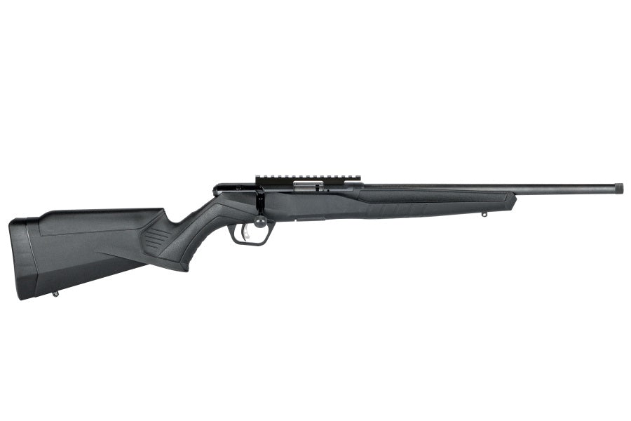 Savage Arms 70203 B Series FVSR Full Size 22 LR 10+1 16.25" Matte Black Heavy Button Rifled Barrel, Matte Black Drilled & Tapped Carbon Steel Receiver, Matte Black Fixed Synthetic Stock, Right Hand