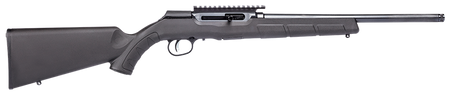 Savage Arms 47241 A22 FV-SR Full Size 22 LR 10+1 16.50" Matte Black Threaded Barrel, Matte Black Picatinny Rail Carbon Steel Receiver, Matte Black Fixed Synthetic Stock, Right Hand