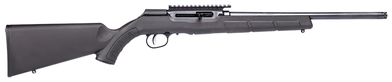 Savage Arms 47241 A22 FV-SR Full Size 22 LR 10+1 16.50" Matte Black Threaded Barrel, Matte Black Picatinny Rail Carbon Steel Receiver, Matte Black Fixed Synthetic Stock, Right Hand