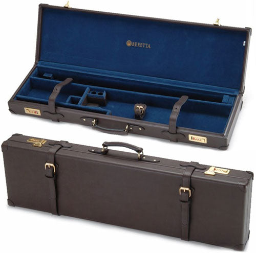 Beretta O/U Shotgun Premium Brown Leather Luggage Case