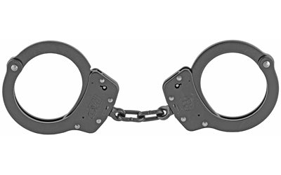 S&W M100 Handcuffs, Melonite Finish, Chain, Lever Lock, Tamper-Resistant Design