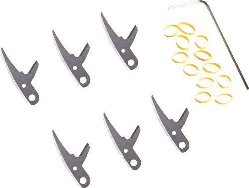 Swhacker Levi Morgan Replacement Curved 2-Blade 100gr Broadhead Blades