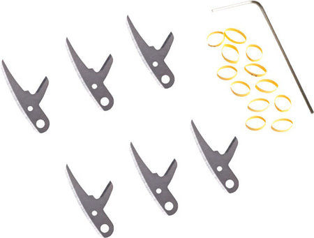 Swhacker Levi Morgan Replacement Curved 2-Blade 100gr Broadhead Blades