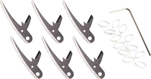 Swhacker Levi Morgan 125 Grain Curved Replacement Blades 6-Pack