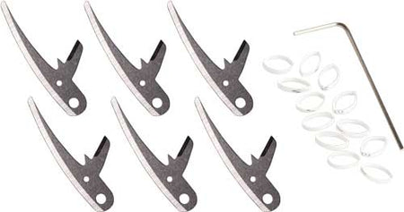 Swhacker Levi Morgan 125 Grain Curved Replacement Blades 6-Pack