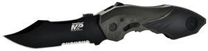 Smith & Wesson M&P 2nd Generation Assisted Opening Folding Knife 3.5" Serrated Clip Point