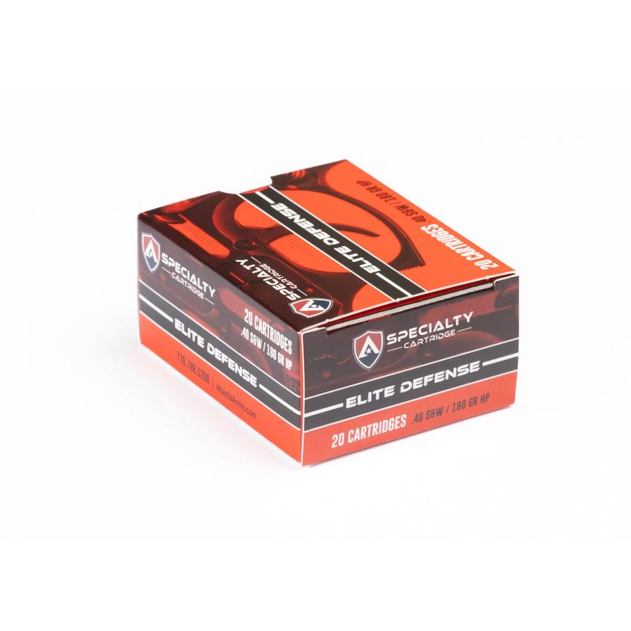 Atlanta Arms  .40 S&W 180 grain Jacketed Hollow Point ammunition