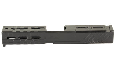 Sylvan Arms Custom Pistol Slide, Glock 19 Gen3 Compatible, RMR Cut, DLC Finish, Black, RMR Plate and Pins GL19G3