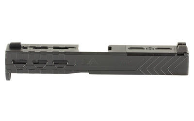 Sylvan Arms Custom Complete Pistol Slide, Glock 19 Gen4, RMR Cut, DLC Black Finish, Includes Sights, Internals, and Adapter Plate GL19G4SK