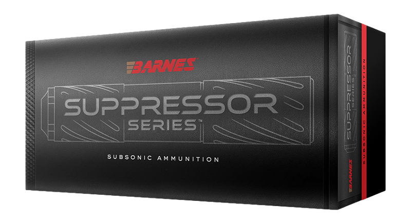 Barnes Bullets 32530 Suppressor 9mmLuger 147gr Jacketed Hollow Point 20 Per Box/10 Case