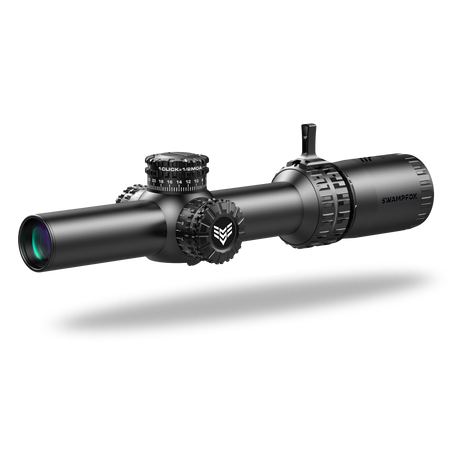 Swampfox Optics Arrowhead Riflescope 1-8x24mm Guerrilla Dot MOA Red Illuminated Reticle