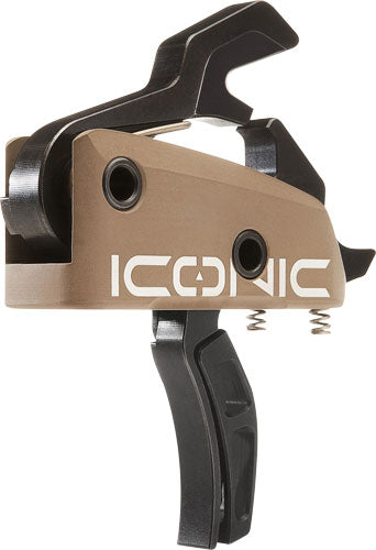 RISE Iconic FDE Two-Stage AR-15 Trigger with Trigger Pins
