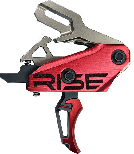 RISE TRIGGER REV 535 SLIDE AND SNAP BUILT IN PINS BLACK RED