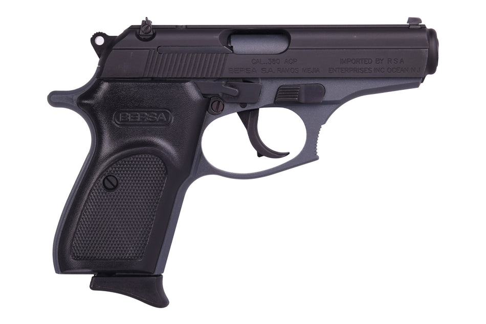 THUNDER 380 SLATE/BLACK 380ACP SLATE CERAKOTE FRAME