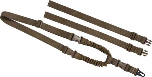 Tac Shield Coyote Tactical Single Point Shock Sling II with ERB