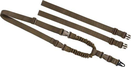 Tac Shield Coyote Tactical Single Point Shock Sling II with ERB