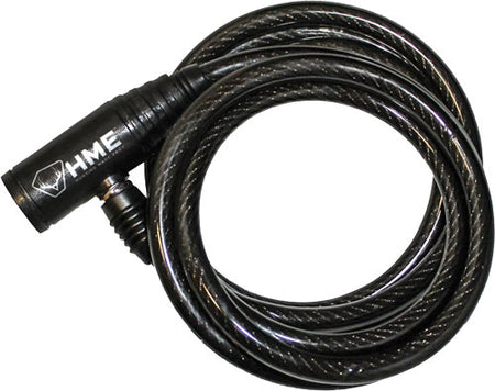 HME Treestand Cable Lock 6 Foot Coiled with Keys