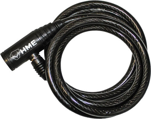 HME Treestand Cable Lock 6 Foot Coiled with Keys