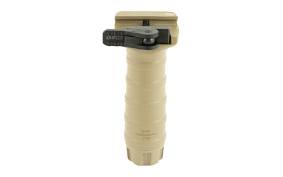 TangoDown Tactical Vertical Foregrip, QD Auto Lock, MIL-STD 1913 Picatinny, FDE