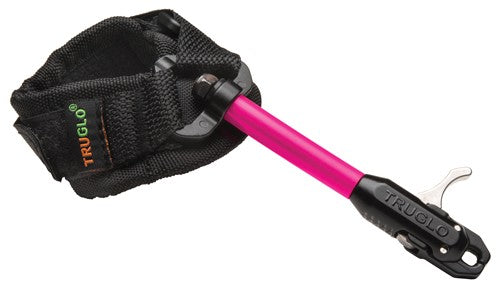 TRUGLO Junior Dual Jaw Velcro Wrist Release Speed Shot XS Black