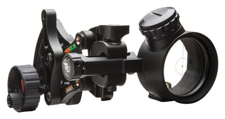 TruGlo Range Rover Pro Lighted Bow Sight Green LED 11-Setting Black