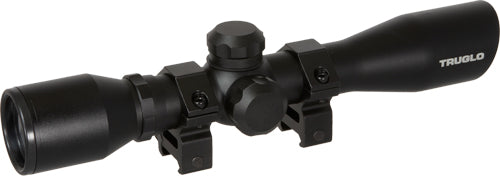 TRUGLO SCOPE 4X32MM SHOTGUN/ RIMFIRE DIAMOND RETCL BLACK
