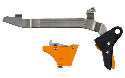 Timney ALPHA GLOCK 3-4-LARGE-ORANGE Competition Trigger for Glock Gen 3/4 Large Frame
