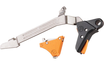 Timney Alpha Glock 5-Large-Orange Competition Trigger for Gen 5 Large Frame Glocks