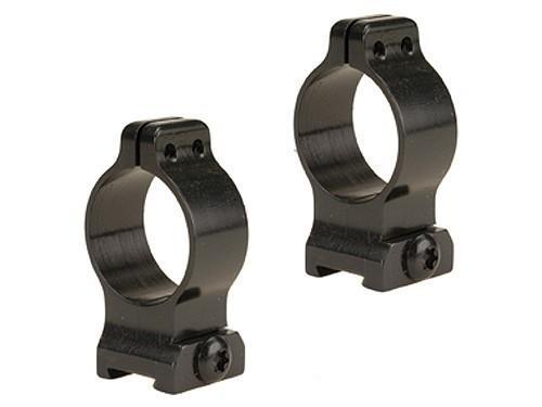 Talley Black Satin High 30mm Detachable Screw-Lock Scope Rings