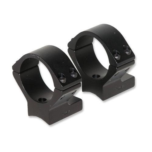 30mm Low Black Anodized Talley Lightweight Alloy Scope Mounts for Savage Accutrigger TC Venture
