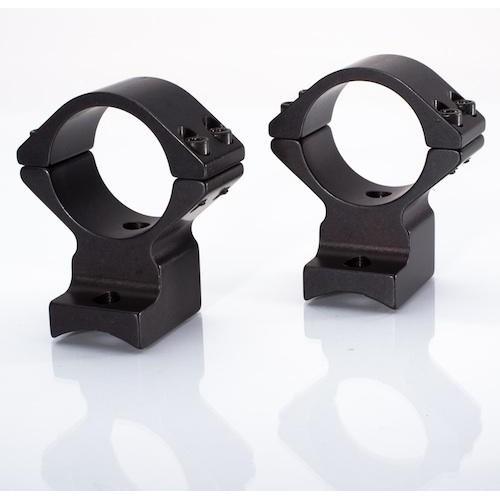 Talley Weatherby 307 Action 34mm Medium Integrated Scope Rings Black