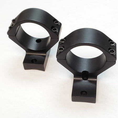 Talley CZ 600 Integrated Scope Mount 1" Medium Extended Black 2-Pack