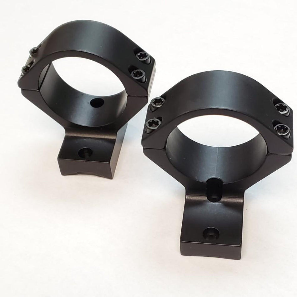 Talley CZ 600 Integrated Scope Mount 1" Medium Extended Black 2-Pack