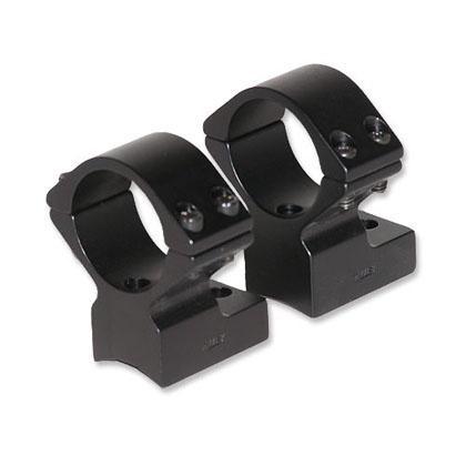 Talley Montana 1999 / Winchester 70 Scope Mounts - 1" High - Black Anodized Lightweight Alloy