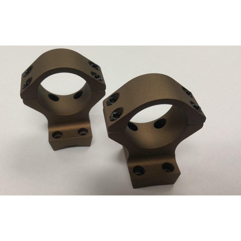 Talley Browning X-Bolt Scope Ring & Base - 34mm Med 20 MOA Short/Super Short - Burnt Bronze Alloy