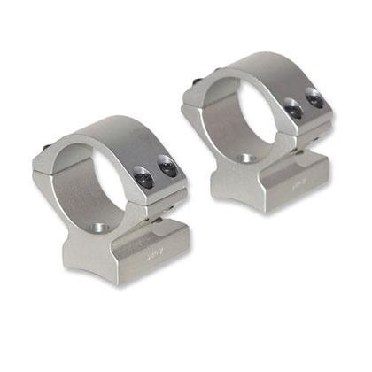 Savage Accutrigger Stevens 200 Talley Silver Low 1" Lightweight Alloy Mount Combo