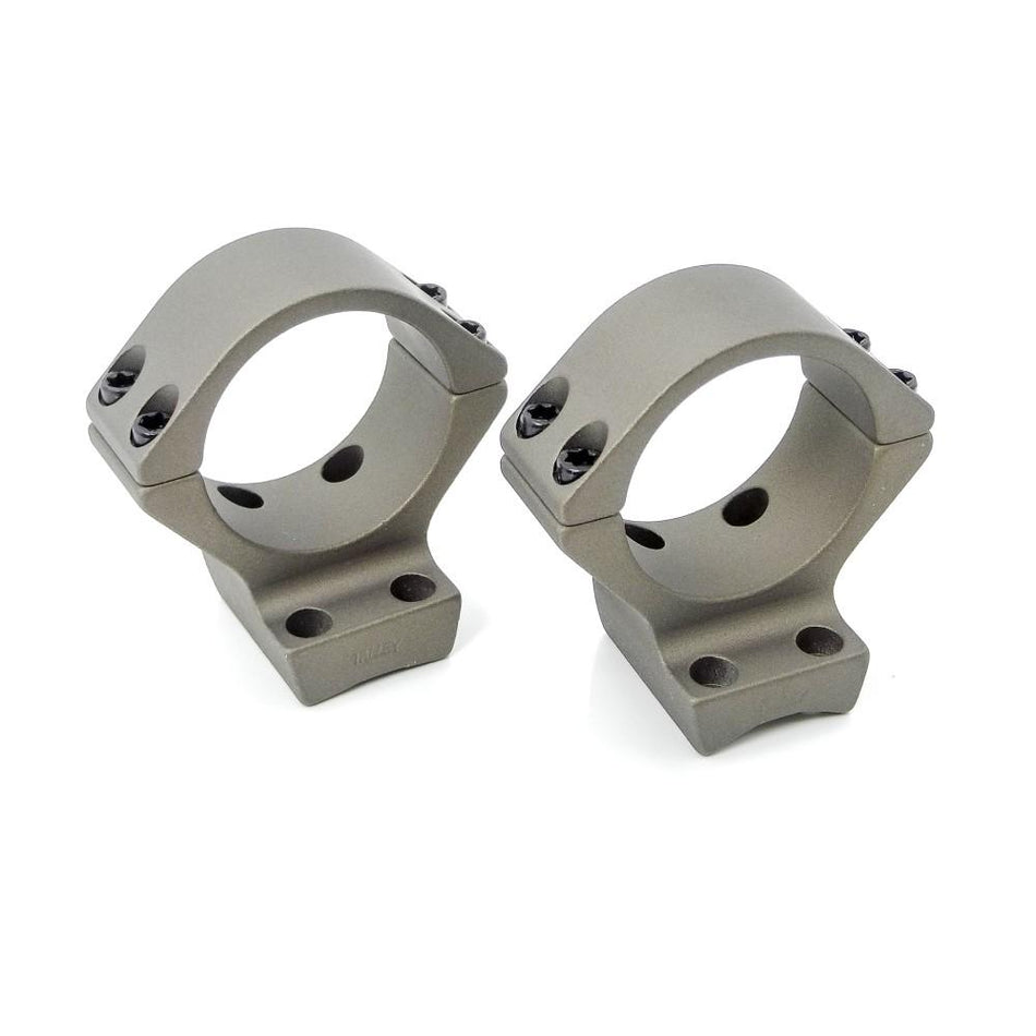 Talley Browning X-Bolt Scope Ring & Base - 30mm High 20 MOA Long/Magnum - Smoked Bronze Alloy