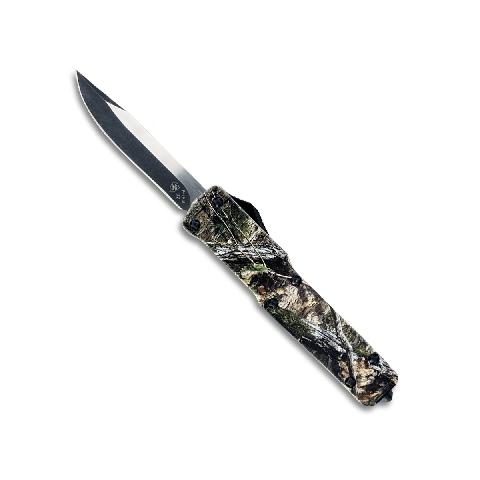 Templar Large Premium Knife 3-1/2" D2 Stonewashed Drop Point Mossy Oak Obsession