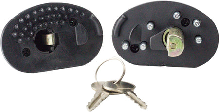 Regal Trigger Guard Firearm Lock with Protective Rubber Pads - 2 Keys, CA Approved