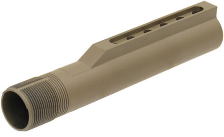 UTG Flat Dark Earth 6-Position Mil-Spec AR-15 Buffer Tube