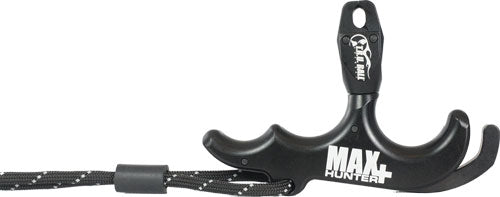 T.R.U. Ball MaxHunter+ Three-Finger Thumb Archery Hand Release Black